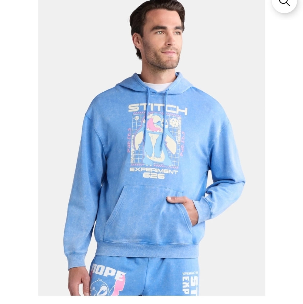 💙Stitch 626 Men's Graphic Hoodie